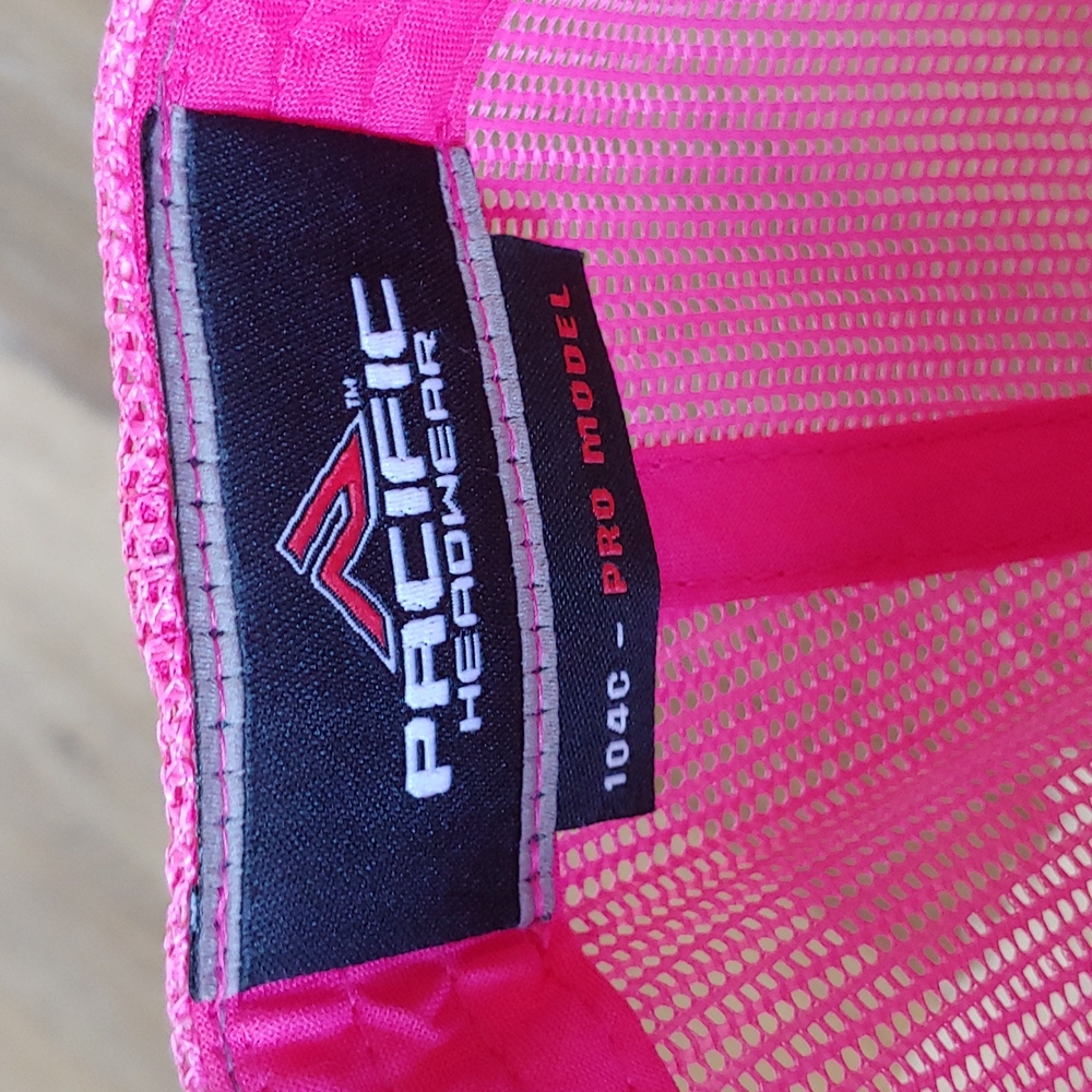Dykstra Baseball Pink Trucker Snapback Cap Hat - Picture 8 of 8
